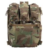 Assault Adapt Banger Back Panel Zip On Rear Pack Tactical Vest FCPC V5 Plate Carrier Accessories Bag GP Pouch Multitools Pocket